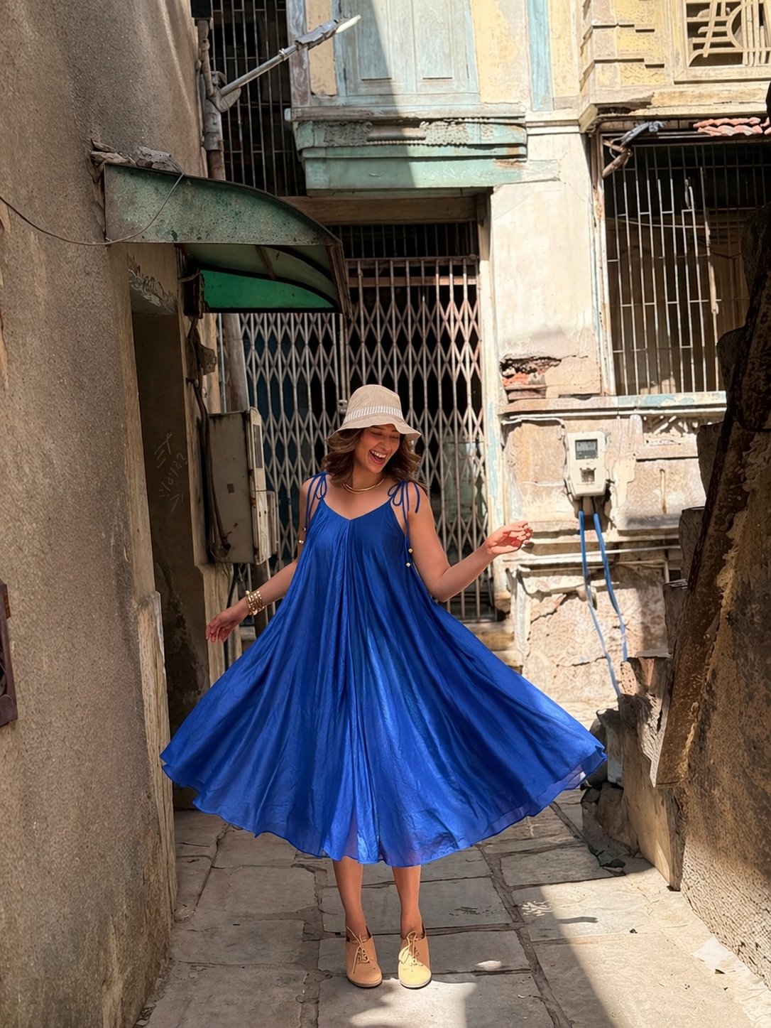 Summer Colour Block Dress