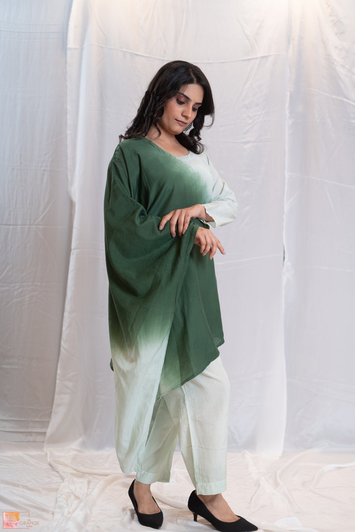 Kaftan ombre coordset.