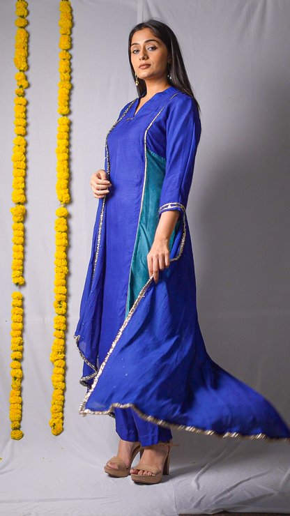 Morpankh Neela dress set