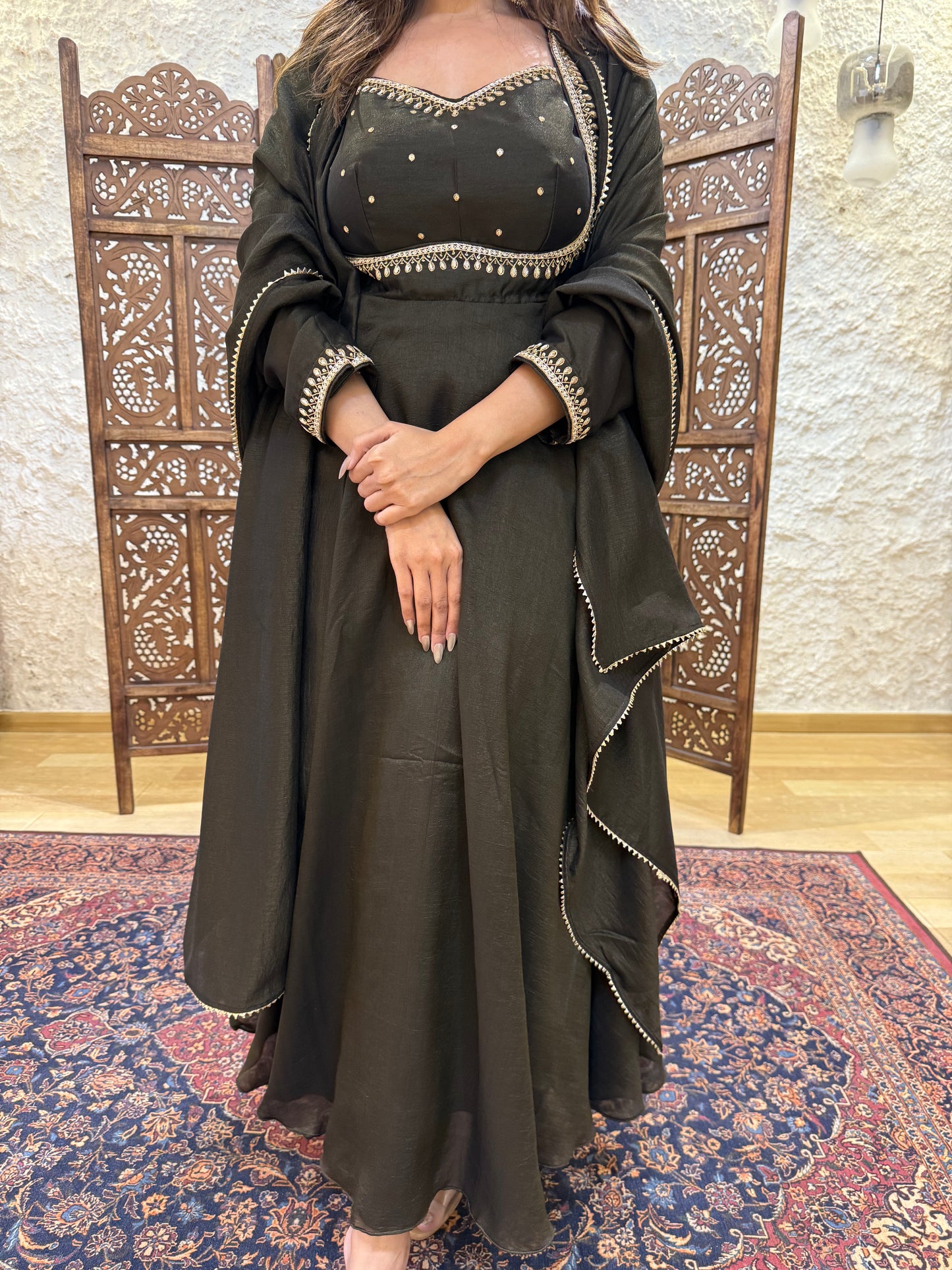 Black Anarkali Dress