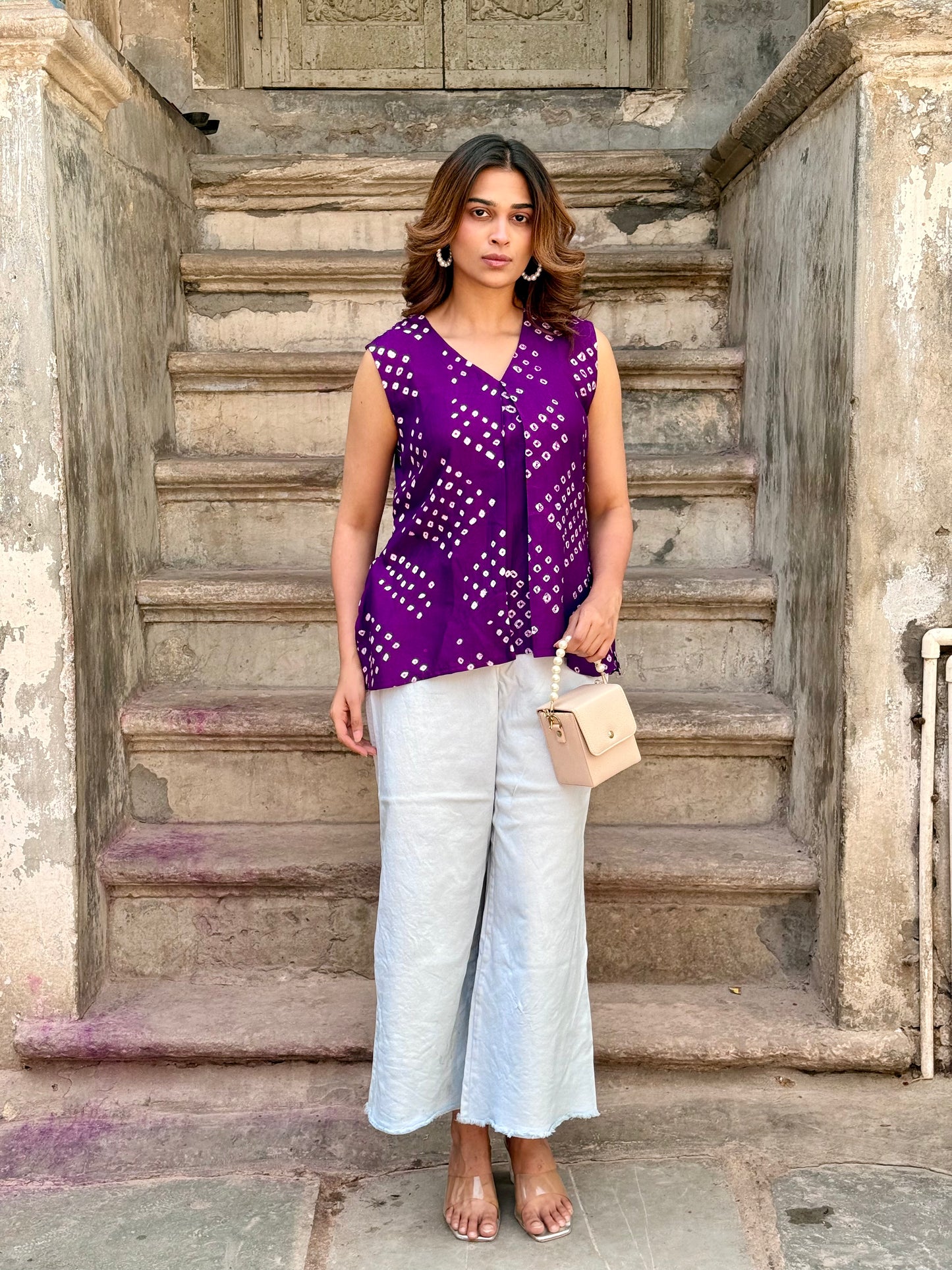 Bandhani Top
