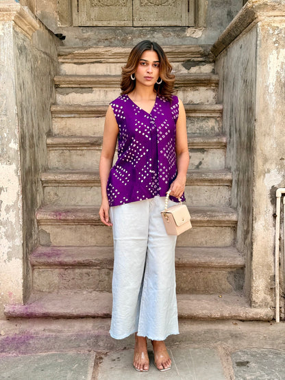 Bandhani Top