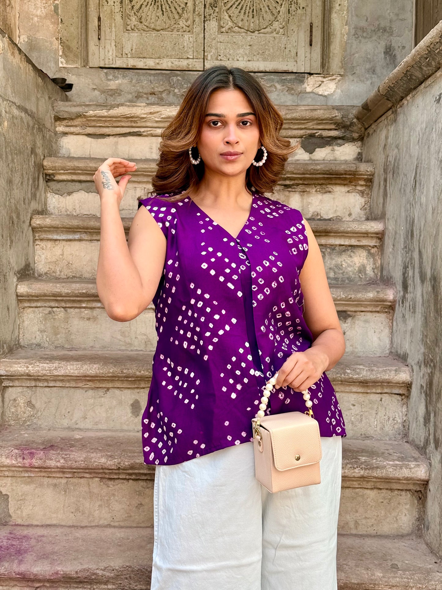Bandhani Top