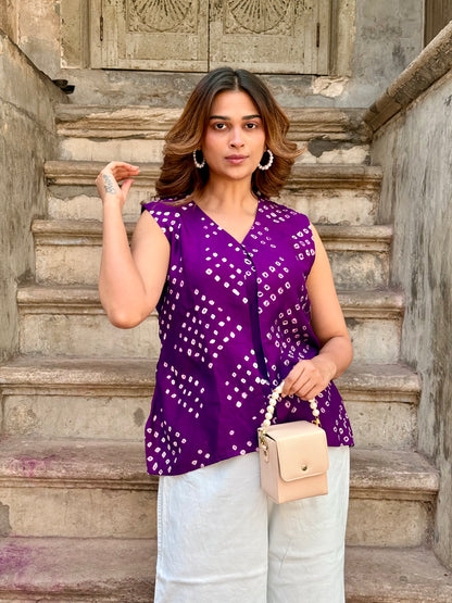 Bandhani Top
