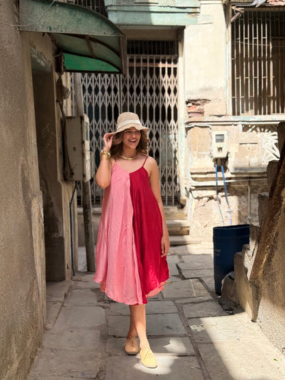 Colour Block Dress