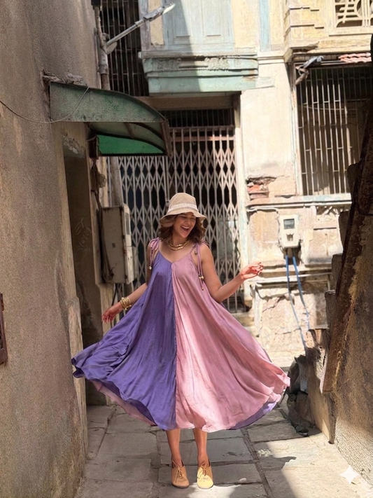 Summer Colour Block Dress