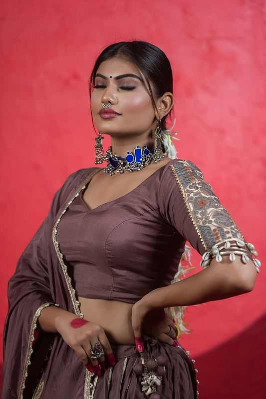 Brown lotus full set